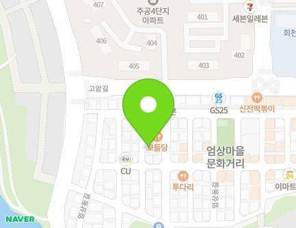 16-7 Eomsangdong-gil, Yangju-si, Gyeonggi-do, Republic of Korea Map
