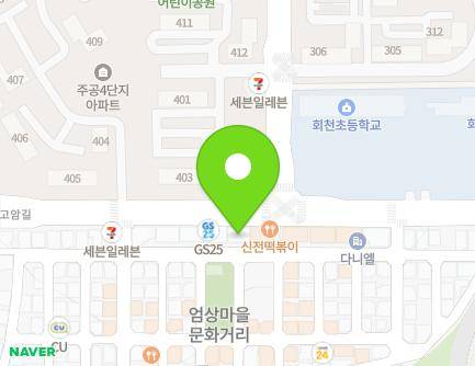 44 Goam-gil, Yangju-si, Gyeonggi-do, Republic of Korea Map