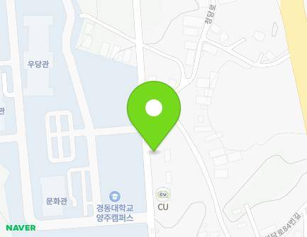 36 Gyeongdongdaehak-ro, Yangju-si, Gyeonggi-do, Republic of Korea Map