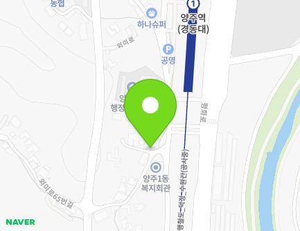 25 Oemi-ro 64beon-gil, Yangju-si, Gyeonggi-do, Republic of Korea Map