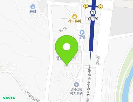 37-11 Oemi-ro 64beon-gil, Yangju-si, Gyeonggi-do, Republic of Korea Map