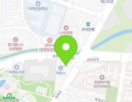 1471 Pyeonghwa-ro, Yangju-si, Gyeonggi-do, Republic of Korea Map