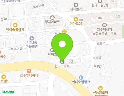 1427 Hwahap-ro, Yangju-si, Gyeonggi-do, Republic of Korea Map