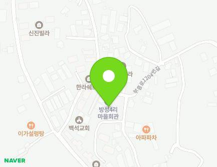 128 Jungang-ro 93beon-gil, Baekseok-eup, Yangju-si, Gyeonggi-do, Republic of Korea