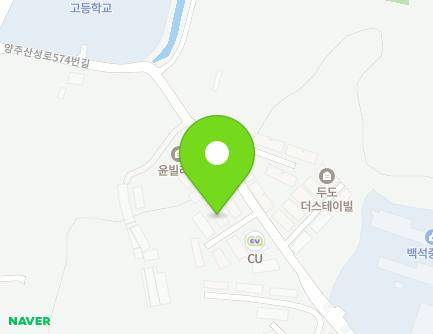 61-6 Yangjusanseong-ro 574beon-gil, Baekseok-eup, Yangju-si, Gyeonggi-do, Republic of Korea Map