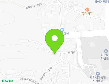 1223-39 Pyeonghwa-ro, Yangju-si, Gyeonggi-do, Republic of Korea Map
