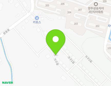 43 Gagu-gil, Yangju-si, Gyeonggi-do, Republic of Korea Map