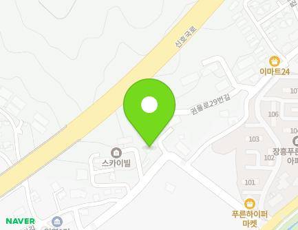 42-51 Gwonnyul-ro 29beon-gil, Jangheung-myeon, Yangju-si, Gyeonggi-do, Republic of Korea Map