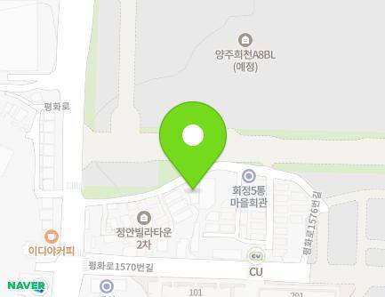 24 Pyeonghwa-ro 1576beon-gil, Yangju-si, Gyeonggi-do, Republic of Korea Map