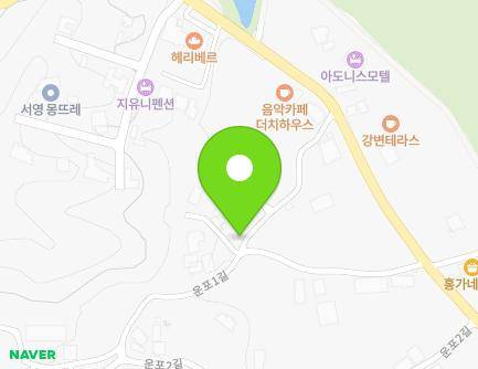 16 Unpo 1-gil, Gangha-myeon, Yangpyeong-gun, Gyeonggi-do, Republic of Korea Map