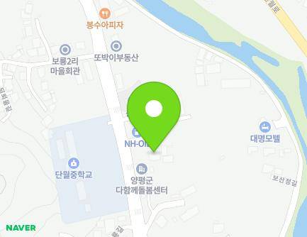 80-3 Boryong-gil, Danwol-myeon, Yangpyeong-gun, Gyeonggi-do, Republic of Korea