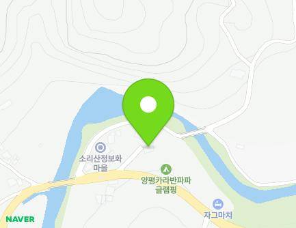 1407-2 Seoksan-ro, Danwol-myeon, Yangpyeong-gun, Gyeonggi-do, Republic of Korea Map