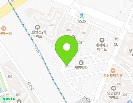 17 Simni-gil, Yangpyeong-eup, Yangpyeong-gun, Gyeonggi-do, Republic of Korea Map