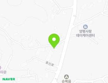 273 Chungsin-ro, Yangpyeong-eup, Yangpyeong-gun, Gyeonggi-do, Republic of Korea 273 Chungsin-ro, Yangpyeong-eup, Yangpyeong-gun, Gyeonggi-do, Republic of Korea Map