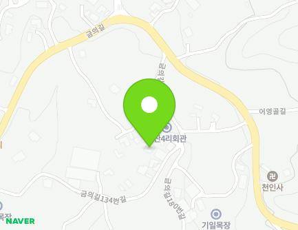 35 Geumui-gil 134beon-gil, Jipyeong-myeon, Yangpyeong-gun, Gyeonggi-do, Republic of Korea Map