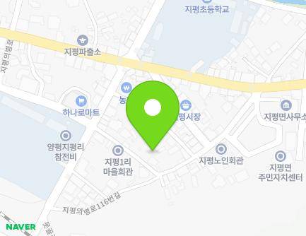 7 Jipyeongsijang 3-gil, Jipyeong-myeon, Yangpyeong-gun, Gyeonggi-do, Republic of Korea Map