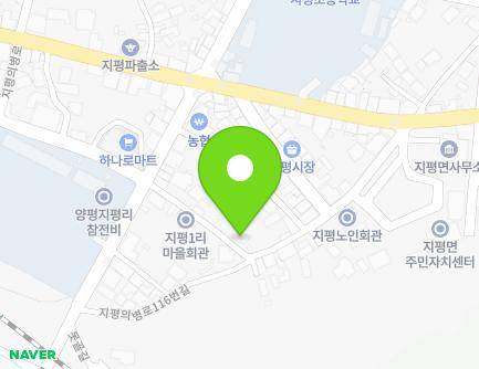 9 Jipyeongsijang 3-gil, Jipyeong-myeon, Yangpyeong-gun, Gyeonggi-do, Republic of Korea Map