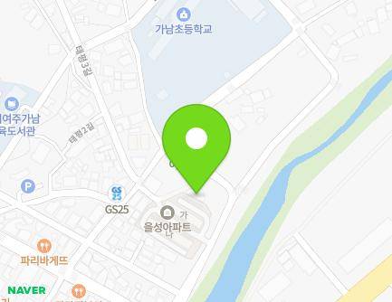 12-8 Taepyeong 1-gil, Ganam-eup, Yeoju-si, Gyeonggi-do, Republic of Korea