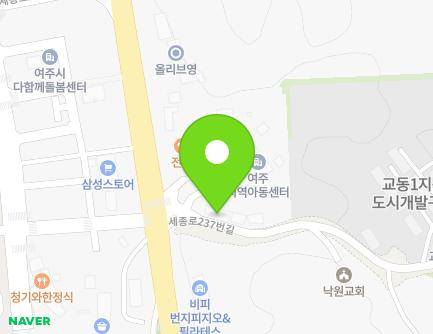 5 Sejong-ro 237beon-gil, Yeoju-si, Gyeonggi-do, Republic of Korea Map
