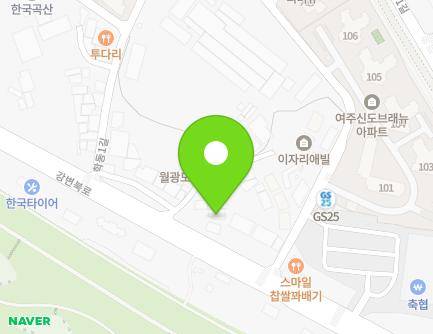 70-4 Gangbyeonbuk-ro, Yeoju-si, Gyeonggi-do, Republic of Korea Map