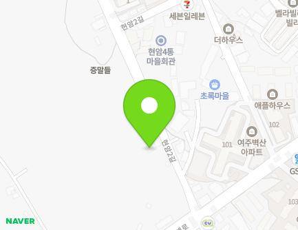 9 Hyeonam 2-gil, Yeoju-si, Gyeonggi-do, Republic of Korea Map