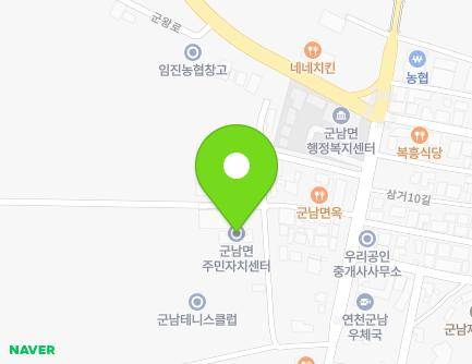 8-17 Samgeo 3-gil, Gunnam-myeon, Yeoncheon-gun, Gyeonggi-do, Republic of Korea Map