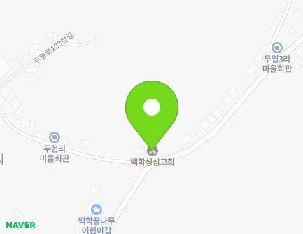123 Duil-ro, Baekhak-myeon, Yeoncheon-gun, Gyeonggi-do, Republic of Korea Map