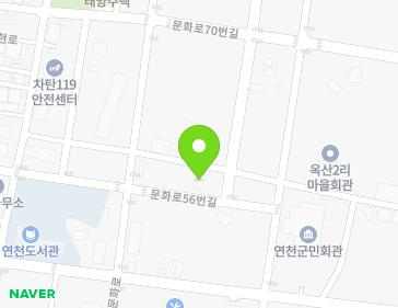 11 Munhwa-ro 56beon-gil, Yeoncheon-eup, Yeoncheon-gun, Gyeonggi-do, Republic of Korea 11 Munhwa-ro 56beon-gil, Yeoncheon-eup, Yeoncheon-gun, Gyeonggi-do, Republic of Korea Map