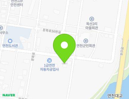 48-20 Munhwa-ro, Yeoncheon-eup, Yeoncheon-gun, Gyeonggi-do, Republic of Korea Map