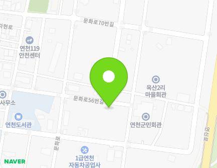 58-22 Munhwa-ro, Yeoncheon-eup, Yeoncheon-gun, Gyeonggi-do, Republic of Korea Map