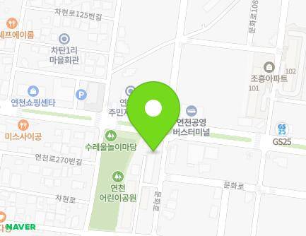 77 Munhwa-ro, Yeoncheon-eup, Yeoncheon-gun, Gyeonggi-do, Republic of Korea Map