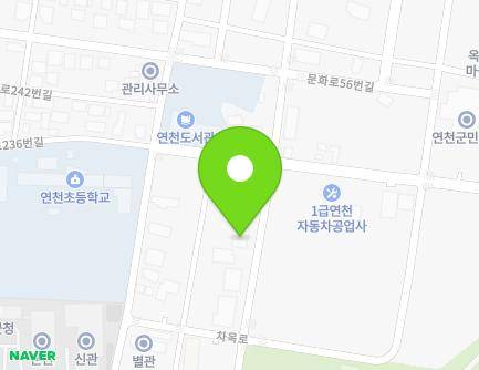 41 Munhwa-ro, Yeoncheon-eup, Yeoncheon-gun, Gyeonggi-do, Republic of Korea Map