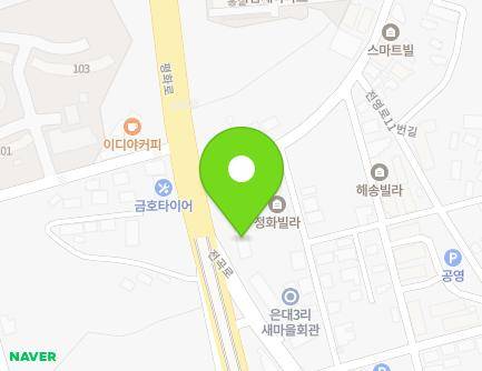 692 Pyeonghwa-ro, Jeongok-eup, Yeoncheon-gun, Gyeonggi-do, Republic of Korea Map