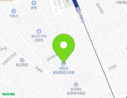 53 Jeongogyeok-ro 66beon-gil, Jeongok-eup, Yeoncheon-gun, Gyeonggi-do, Republic of Korea Map