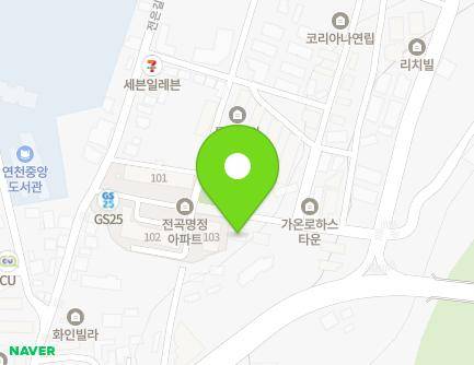 64-64 Jeoneun-gil, Jeongok-eup, Yeoncheon-gun, Gyeonggi-do, Republic of Korea Map