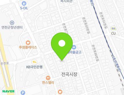 76-8 Eunjeon-ro, Jeongok-eup, Yeoncheon-gun, Gyeonggi-do, Republic of Korea Map