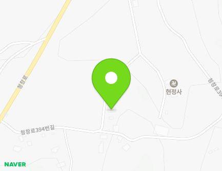 43-8 Cheongchang-ro 394beon-gil, Cheongsan-myeon, Yeoncheon-gun, Gyeonggi-do, Republic of Korea Map