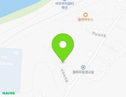31-16 Auraji-gil, Cheongsan-myeon, Yeoncheon-gun, Gyeonggi-do, Republic of Korea Map