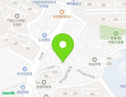 8 Osan-ro 50beon-gil, Osan-si, Gyeonggi-do, Republic of Korea Map