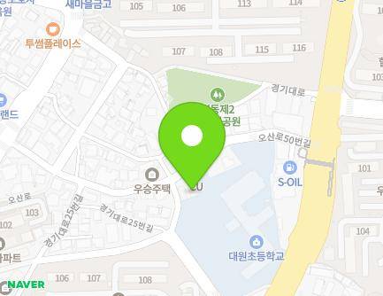 22 Osan-ro 50beon-gil, Osan-si, Gyeonggi-do, Republic of Korea Map