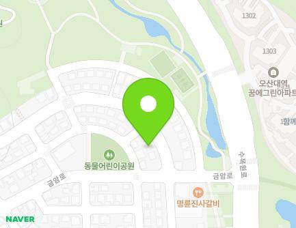 92 Geumam-ro, Osan-si, Gyeonggi-do, Republic of Korea Map