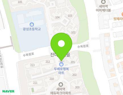 577-13 Sumogwon-ro, Osan-si, Gyeonggi-do, Republic of Korea Map