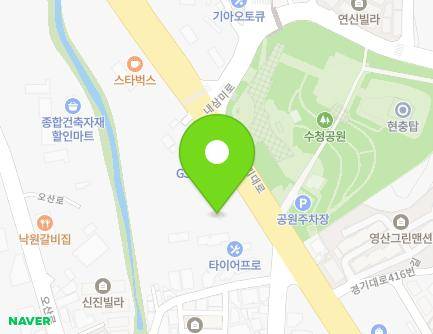 429 Gyeonggi-daero, Osan-si, Gyeonggi-do, Republic of Korea Map