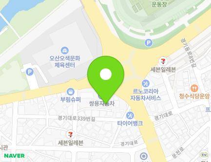 70-5 Seongho-daero 93beon-gil, Osan-si, Gyeonggi-do, Republic of Korea Map