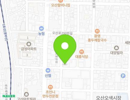 7 Osan-ro 278beon-gil, Osan-si, Gyeonggi-do, Republic of Korea Map