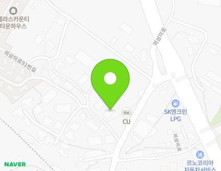 105 Oesammi-ro 91beon-gil, Osan-si, Gyeonggi-do, Republic of Korea Map