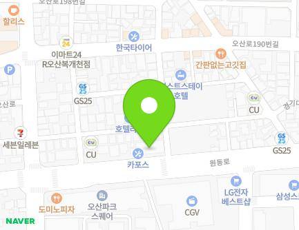 15 Wondong-ro, Osan-si, Gyeonggi-do, Republic of Korea