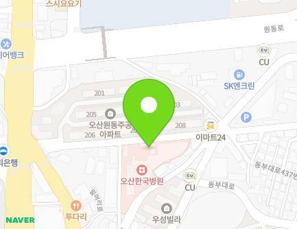 18 Milmeori-ro 1beon-gil, Osan-si, Gyeonggi-do, Republic of Korea