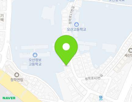 19 Cheonghak-ro 17beon-gil, Osan-si, Gyeonggi-do, Republic of Korea Map