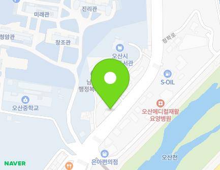 53 Cheonghak-ro, Osan-si, Gyeonggi-do, Republic of Korea Map